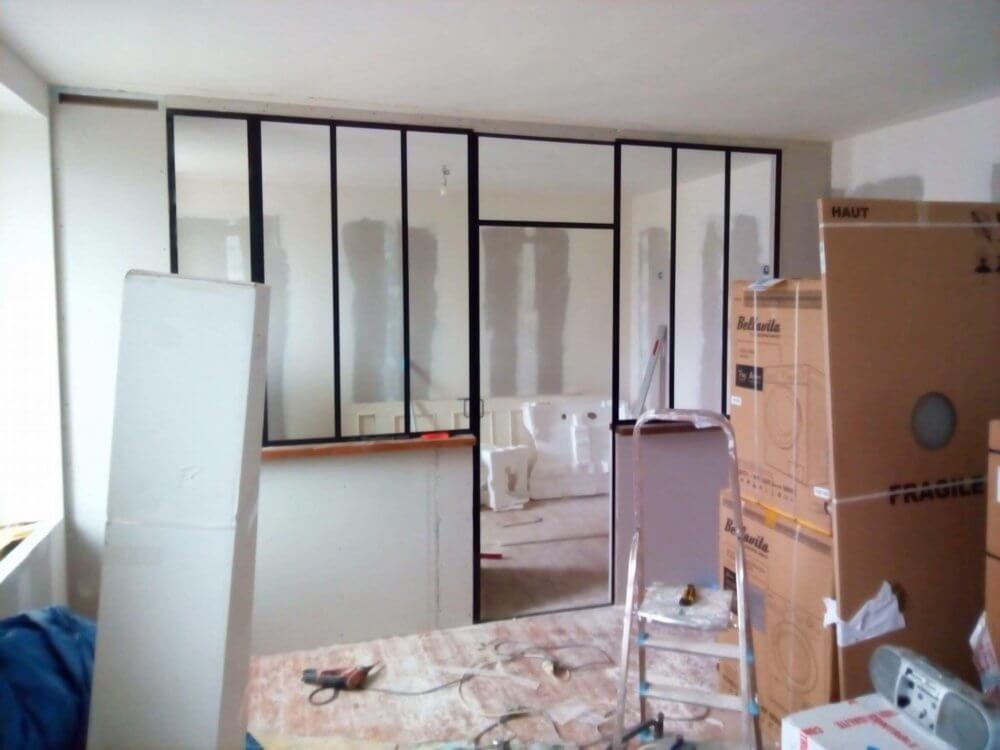 Rénovation de la chambre 3 - création d'un atelier